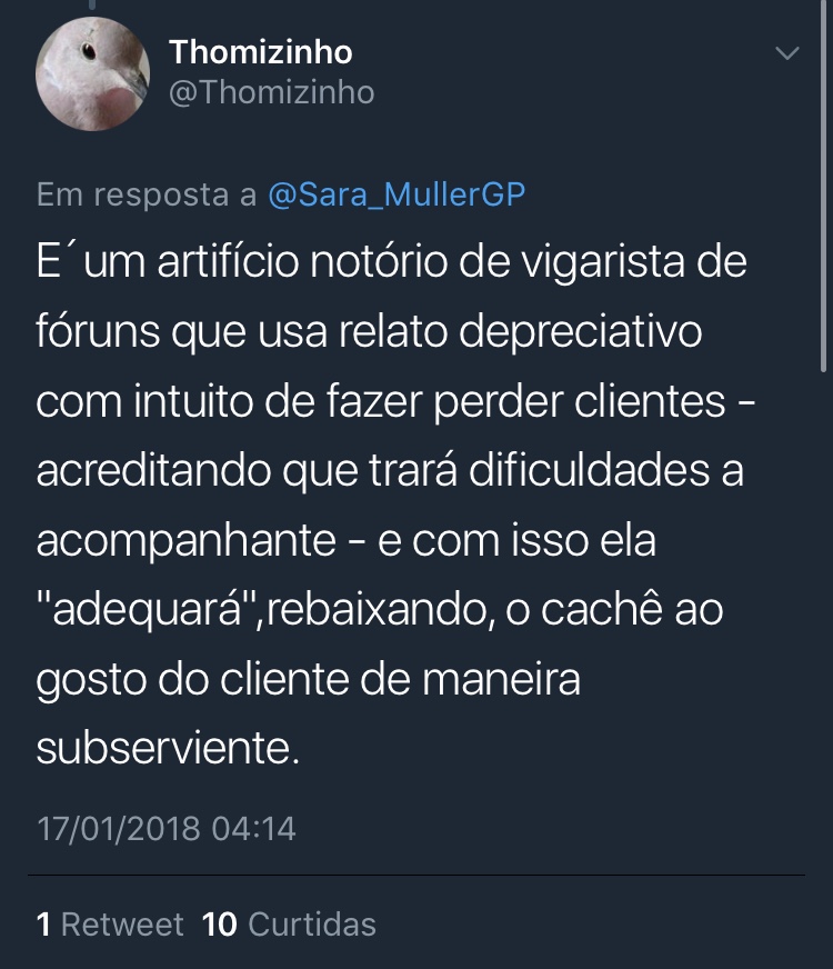 Twitter @Thomizinho