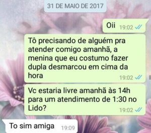 WhatsApp Caricioso, Sara Müller e Agatha Galucci