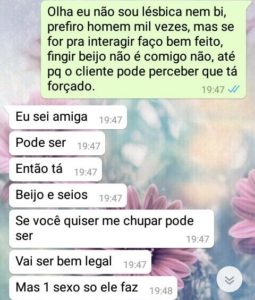 WhatsApp Caricioso, Sara Müller e Agatha Galucci