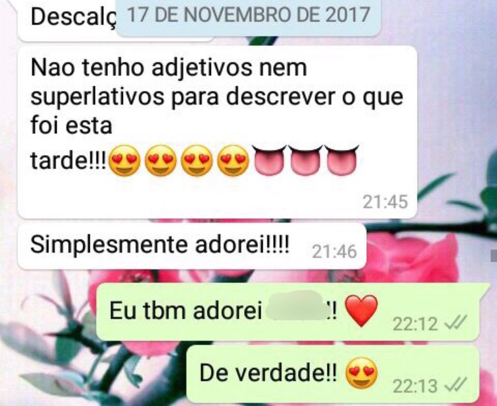 WhatsApp Sara Müller e Personal Gineco