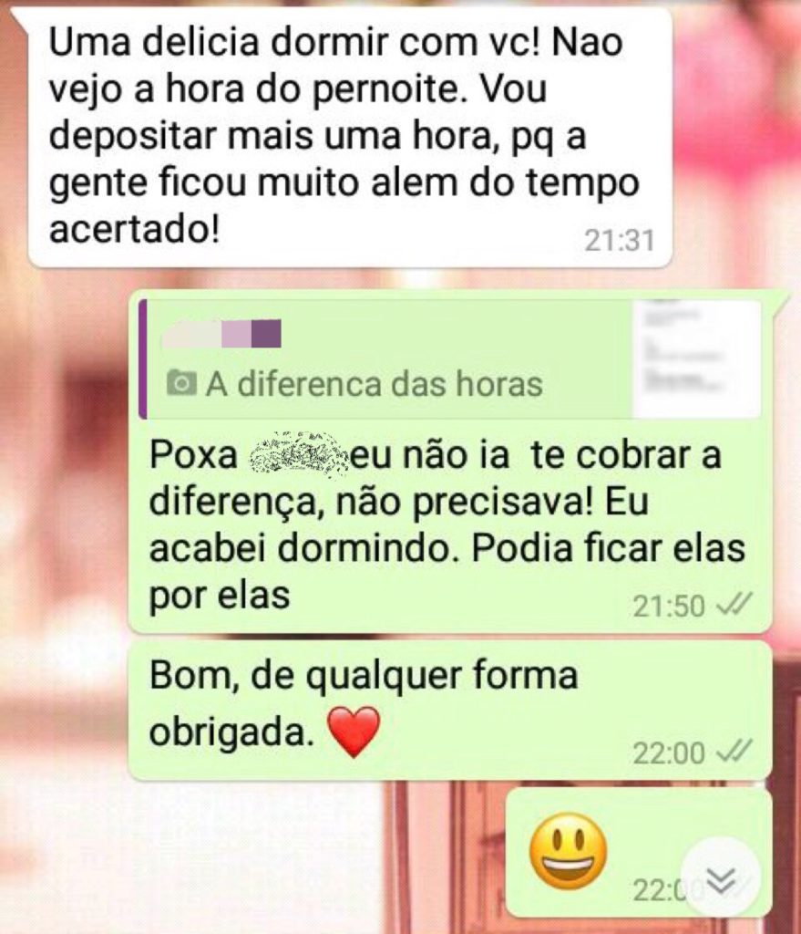 WhatsApp Sara Müller e Personal Gineco