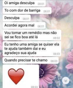 WhatsApp Caricioso, Sara Müller e Agatha Galucci