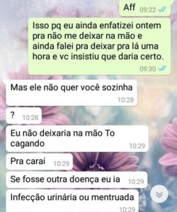 WhatsApp Caricioso, Sara Müller e Agatha Galucci