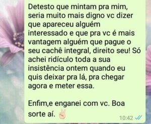 WhatsApp Caricioso, Sara Müller e Agatha Galucci