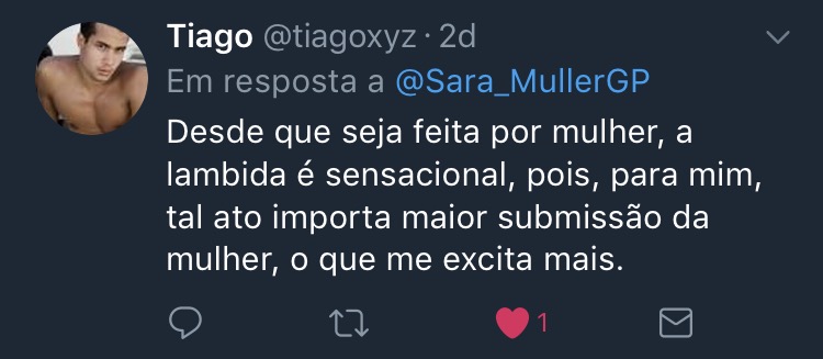 Resposta Enquete Twitter Sara Müller @tiagoxyz